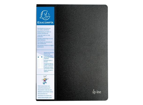 Presentasjonsmappe EXACOMPTA 40l A4 sort 